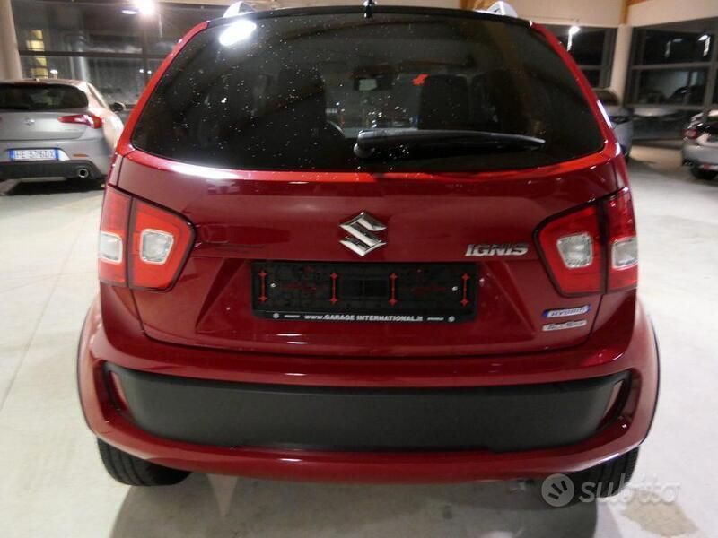 Usata Suzuki Ignis 90 CV (66 kW) 2019 Rosso Utilitaria