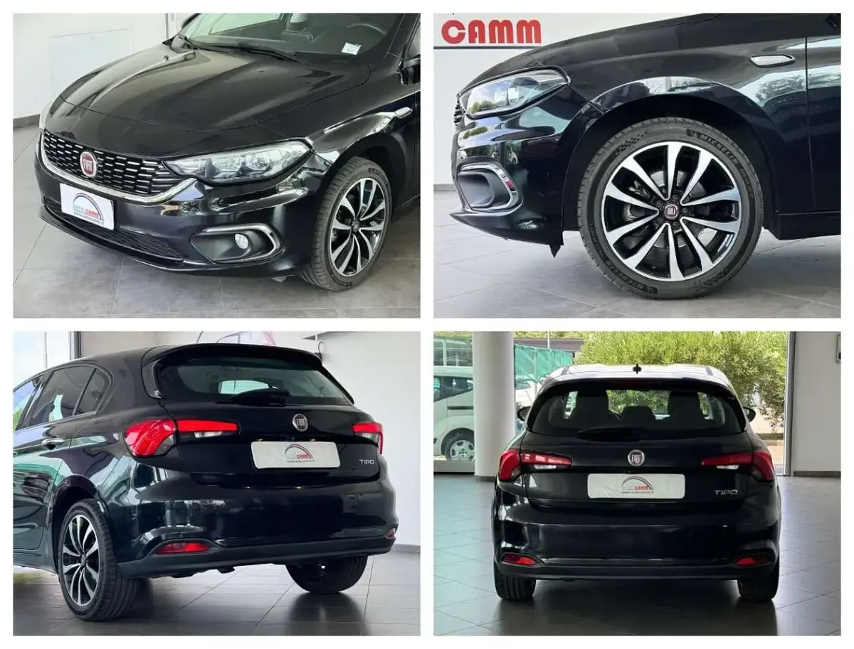Usata Fiat Tipo Lounge 120 CV (88 kW) 2017 Nero Berlina