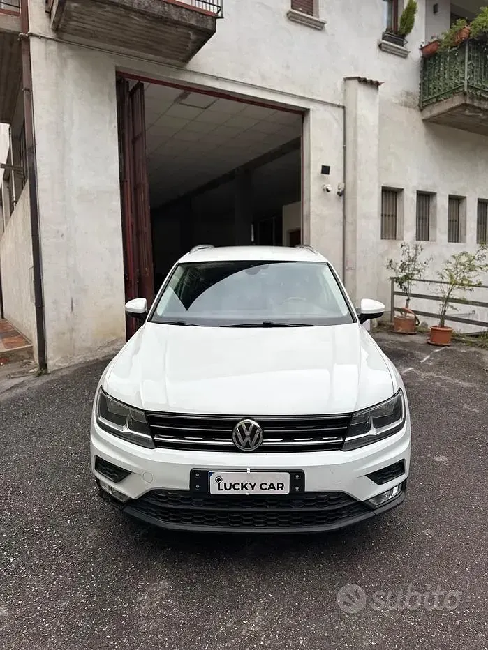 Usata VW Tiguan Style 150 CV (110 kW) 2017 Bianco SUV