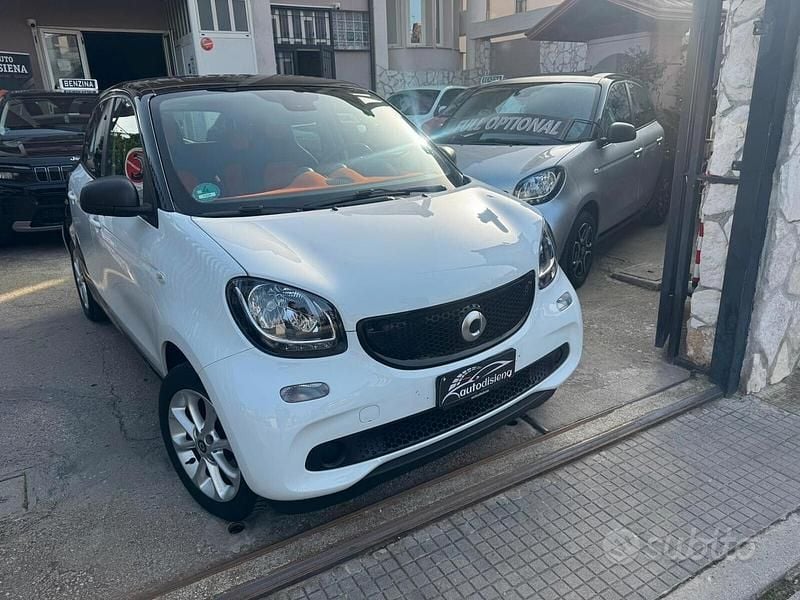 Usata Smart ForFour Passion 71 CV (52 kW) 2019 Bianco Utilitaria