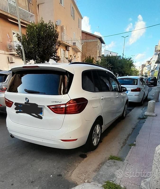 Usata BMW 218 150 CV (110 kW) 2016 Bianco Monovolume