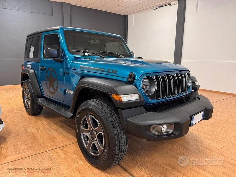 Usata Jeep Wrangler Sport 200 CV (147 kW) 2020 Blu SUV