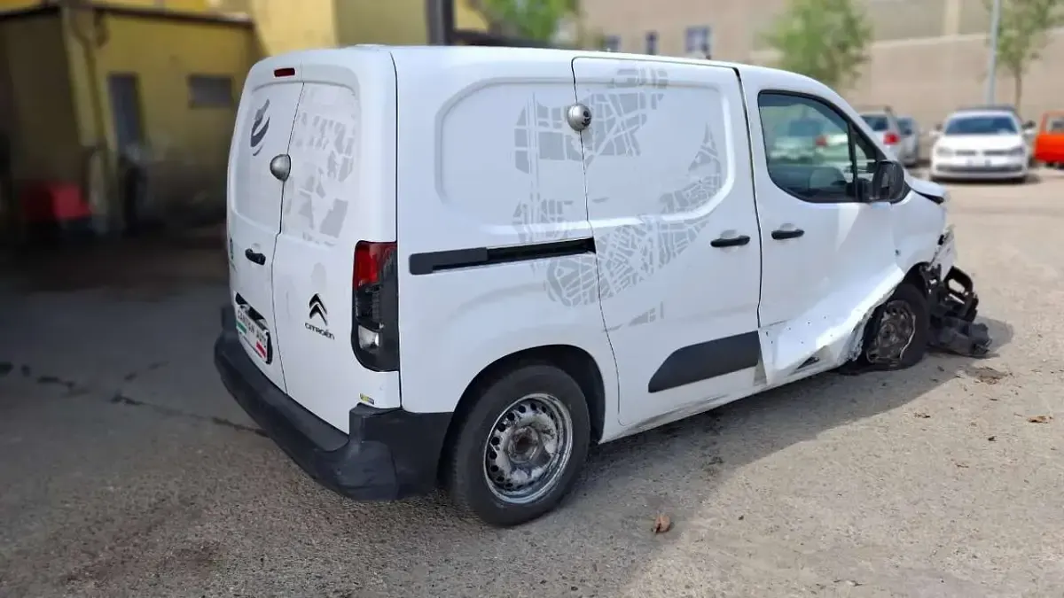 Usata Citroën e-Berlingo 75 CV (55 kW) 2018 Bianco Furgone