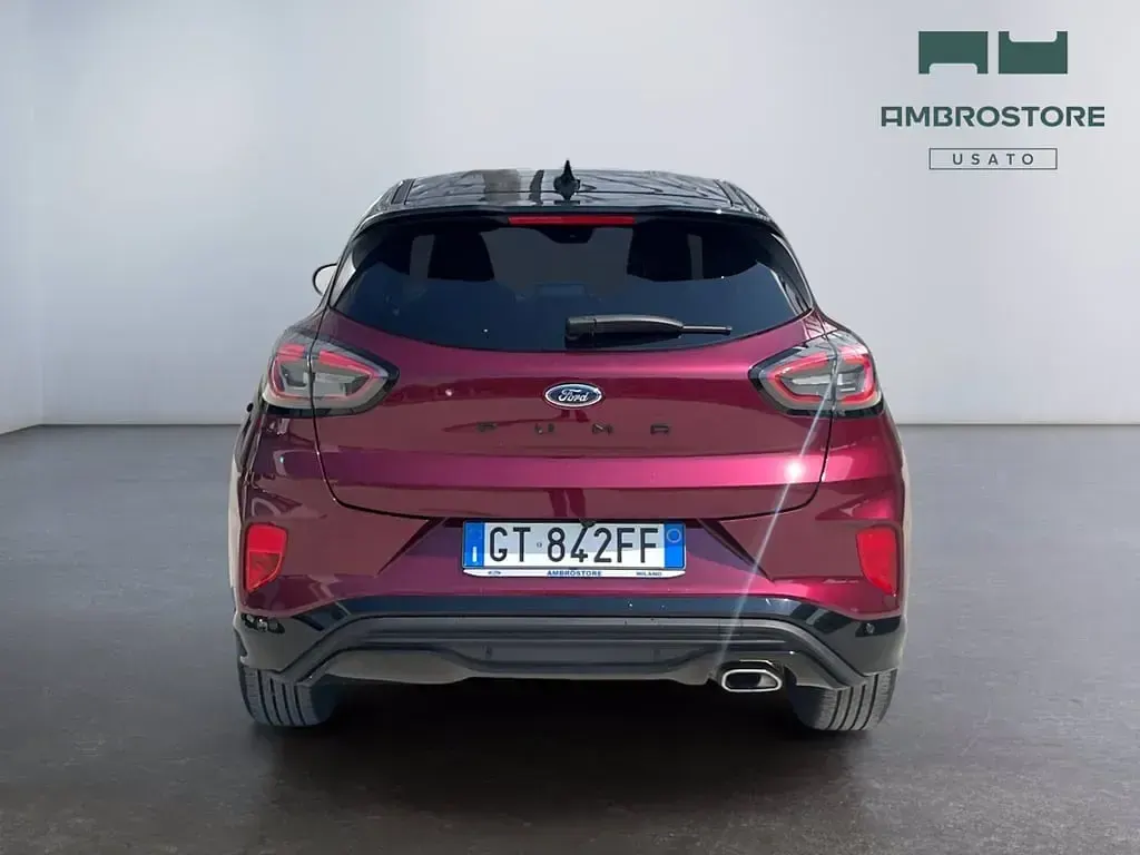 Usata Ford Puma S 125 CV (91 kW) 2024 Amaranto tetto nero SUV