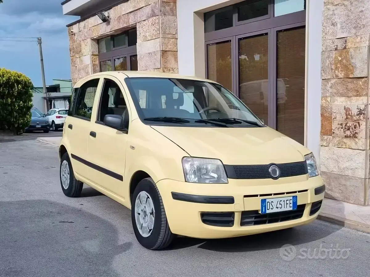 Usata Fiat Panda Active 54 CV (39 kW) 2008 Giallo Utilitaria