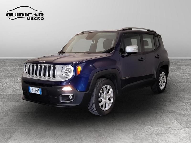 Usata Jeep Renegade Limited 120 CV (88 kW) 2018 Blu elettrico SUV