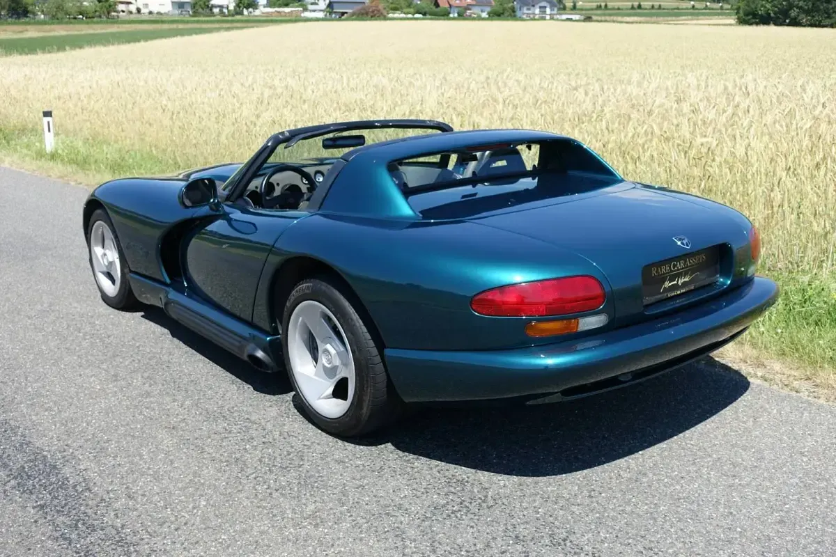 Usata Dodge Viper 406 CV (298 kW) 1994 Verde Cabrio