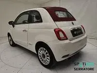 Usata Fiat 500C Lounge 69 CV (50 kW) 2016 Bianco Cabrio