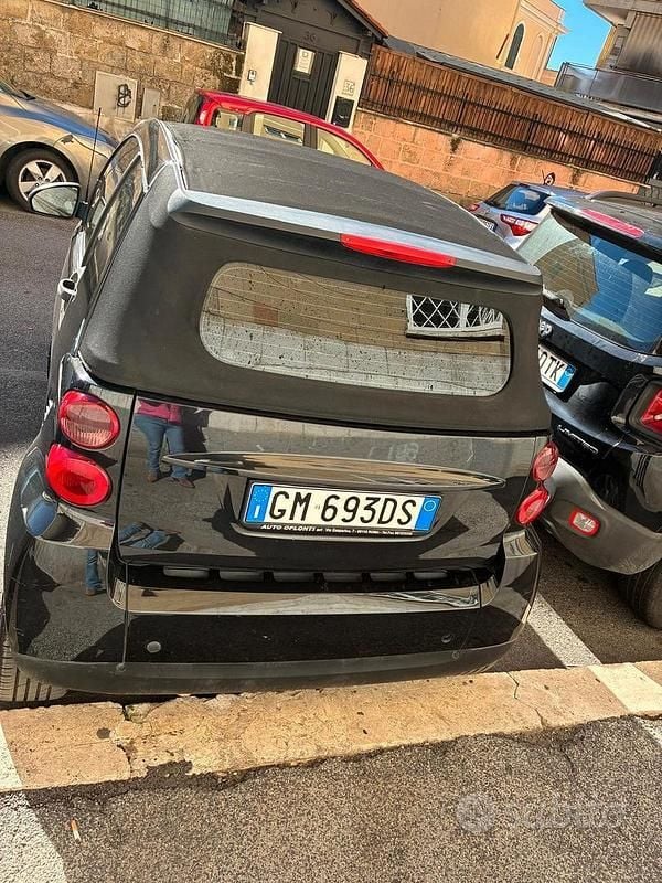 Usata Smart ForTwo Cabrio 84 CV (61 kW) 2011 Nero Cabrio