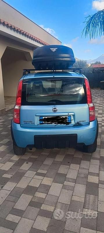 Usata Fiat Panda 4x4 2007 Blu Utilitaria