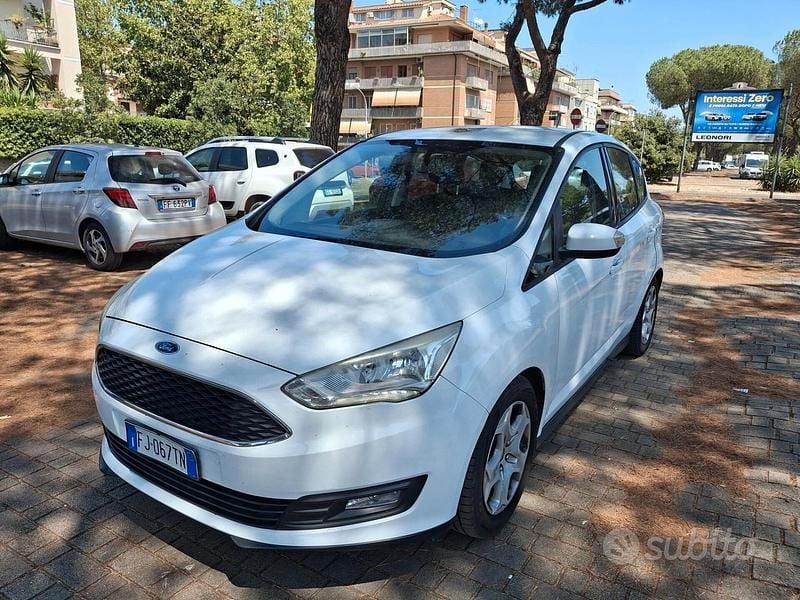 Usata Ford C-MAX Business Edition 120 CV (88 kW) 2017 Bianco Monovolume