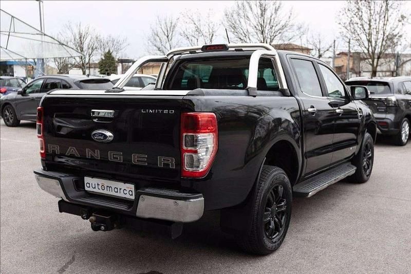 Usata Ford Ranger Limited 170 CV (125 kW) 2020 Nero Pick-up