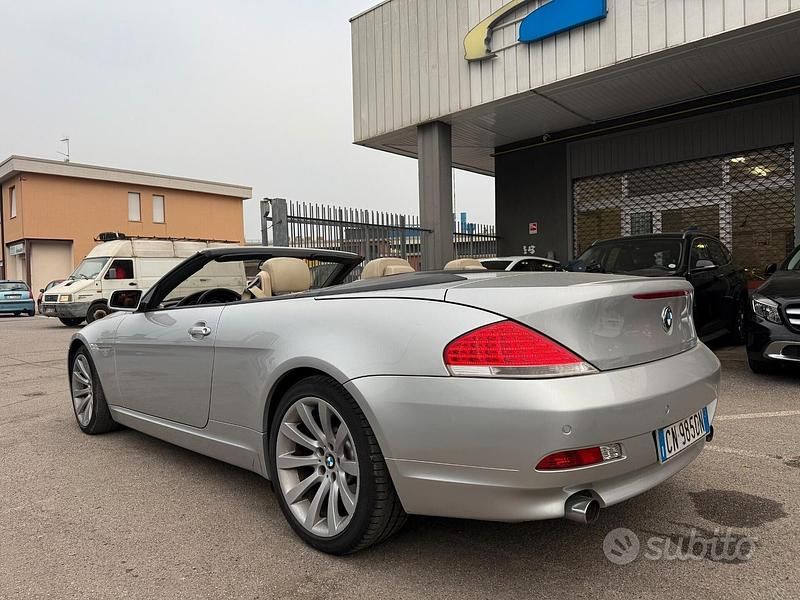 Usata BMW 645 Cabriolet 333 CV (244 kW) 2004 Grigio Cabrio