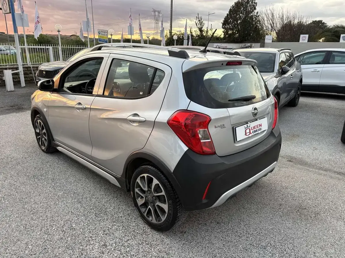 Gebraucht Opel Karl Rocks 73 PS (53 kW) 2019 Silber Kleinwagen