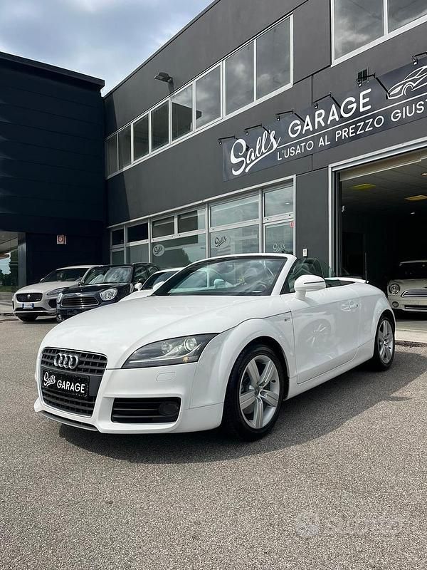 Bianco Usata 2008 Audi TT Roadster Cabrio | 9900 € (Buon prezzo) - Immagine 1/4