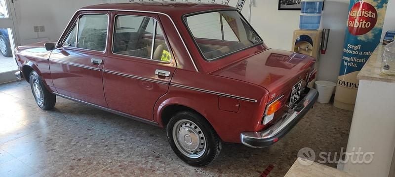 Usata Fiat 128 1970 Rosso Berlina