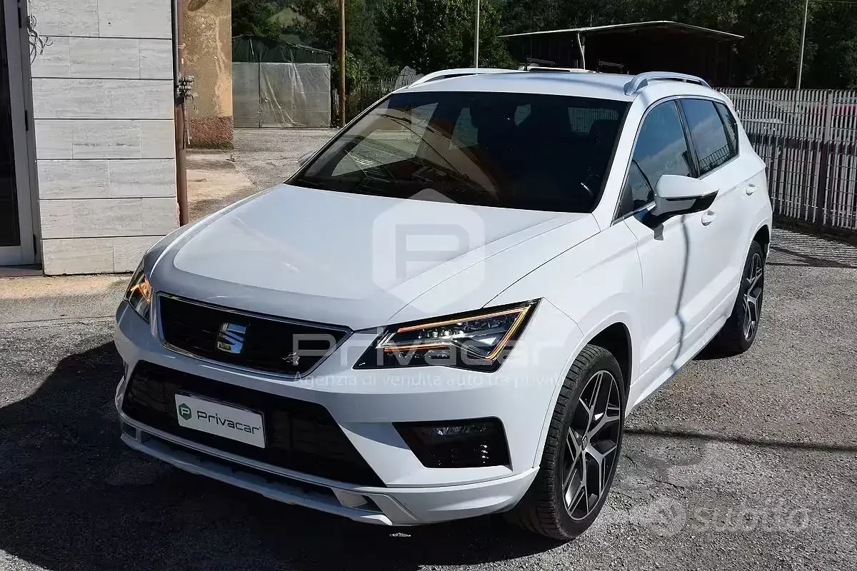 Usata Seat Ateca 4Drive 190 CV (139 kW) 2018 Bianco SUV