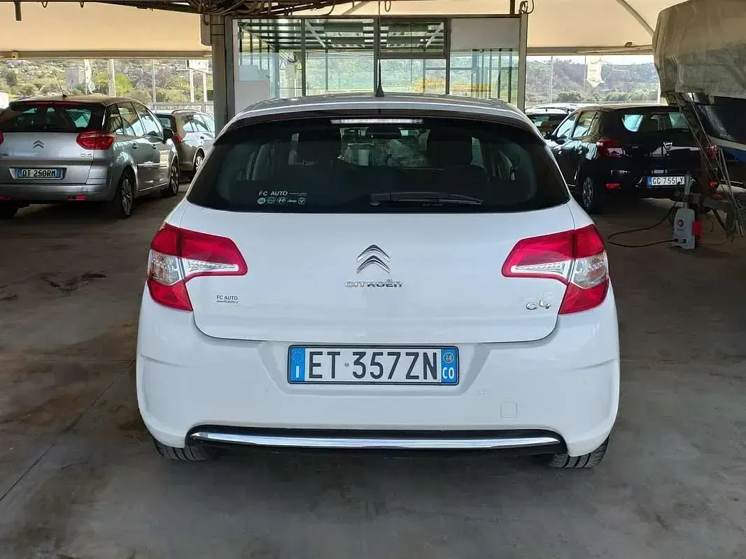 Usata Citroën C4 Seduction 95 CV (69 kW) 2014 Bianco Berlina