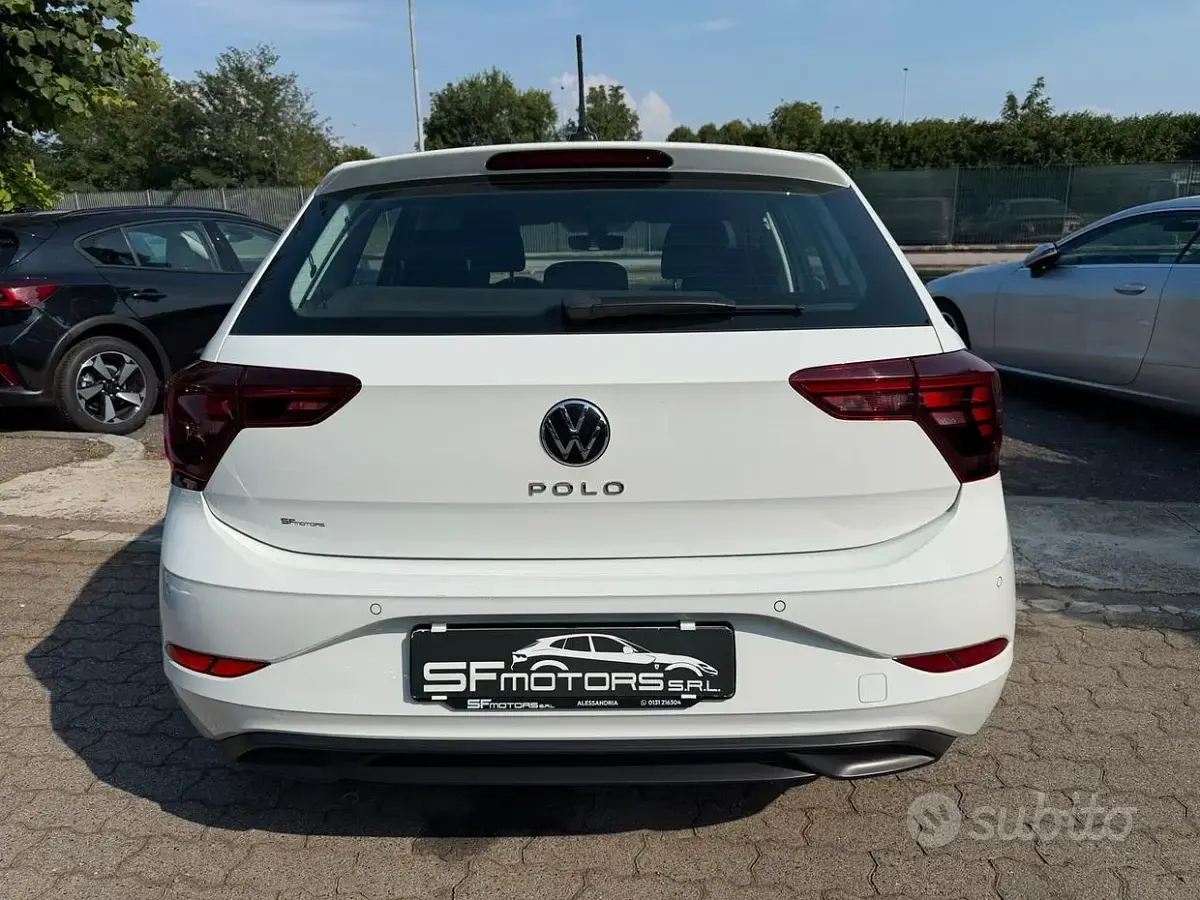 Usata VW Polo Style 95 CV (69 kW) 2023 Bianco Utilitaria