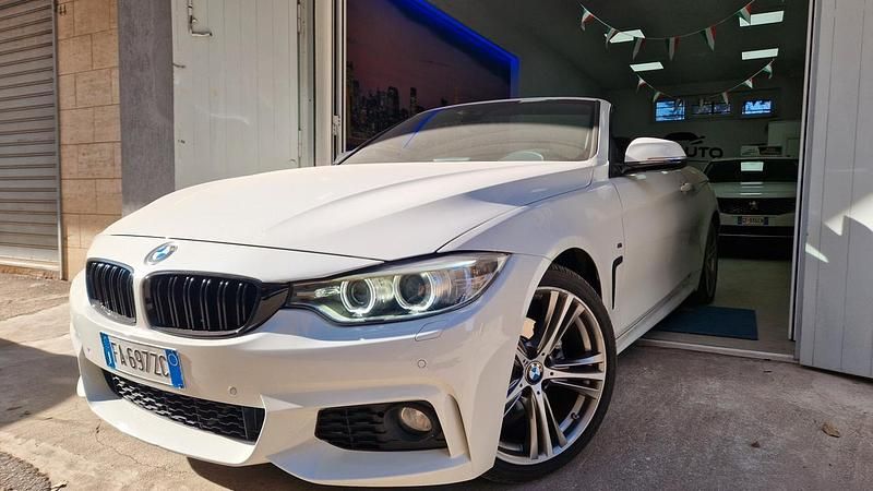 Usata BMW 420 M Sport 190 CV (139 kW) 2015 Bianco Cabrio