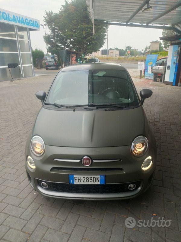 Usata Fiat 500S 69 CV (50 kW) 2017 Verde Utilitaria