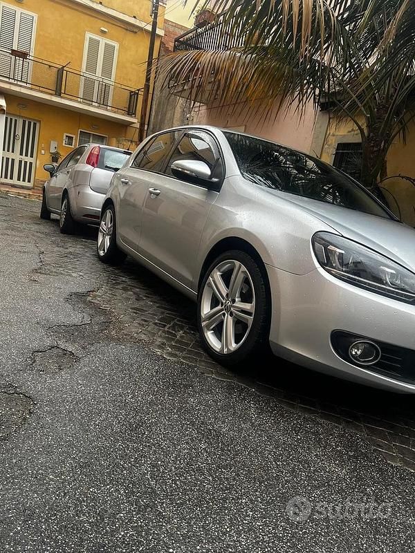 Usata VW Golf VI 110 CV (80 kW) 2008 Grigio Utilitaria