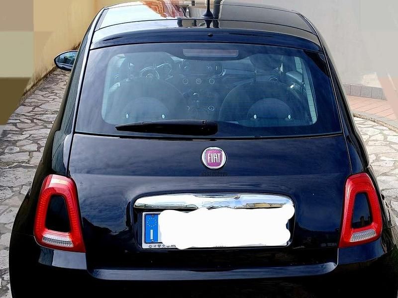 Usata Fiat 500 Lounge 69 CV (50 kW) 2017 Nero Utilitaria
