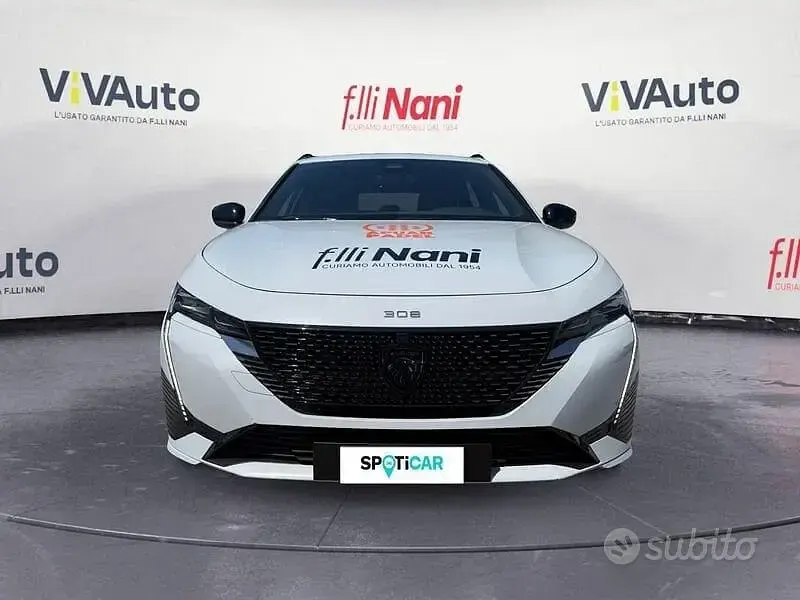 Nuova Peugeot 308 GT 2025 Bianco Station wagon