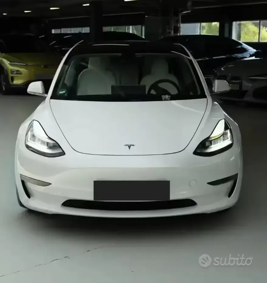 Usata Tesla Model 3 Performance 155 kW (211 CV) 2019 Bianco Berlina