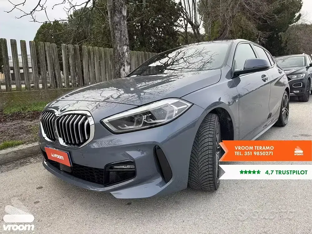 Usata BMW 118 M Sport 140 CV (102 kW) 2019 Grigio Berlina