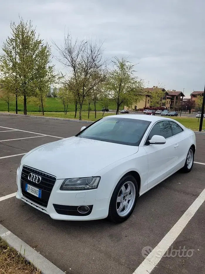 Usata Audi A5 Ambiente 239 CV (175 kW) 2007 Bianco Coupé