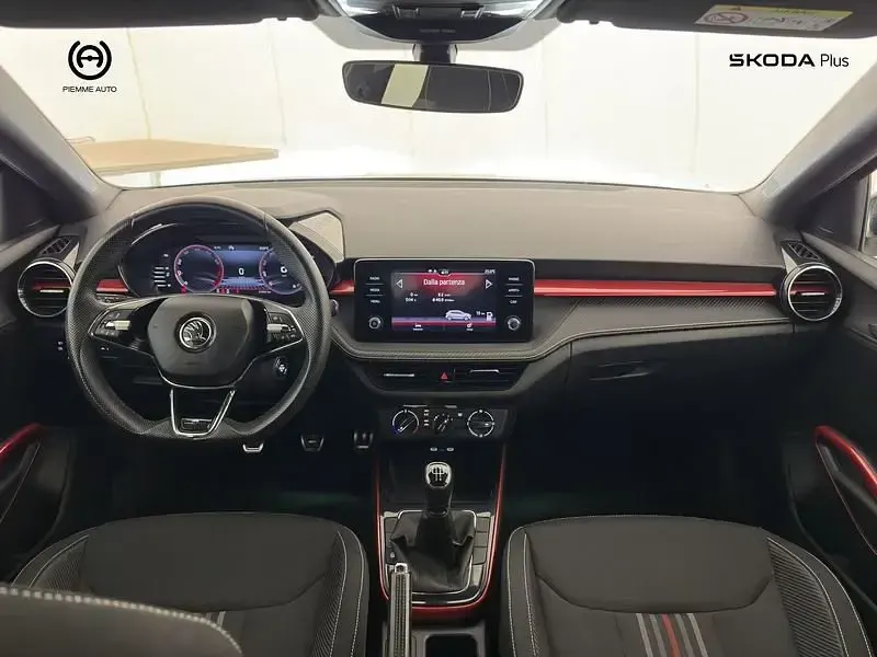 Usata Skoda Fabia Monte Carlo 95 CV (69 kW) 2023 Grigio tetto nero Utilitaria