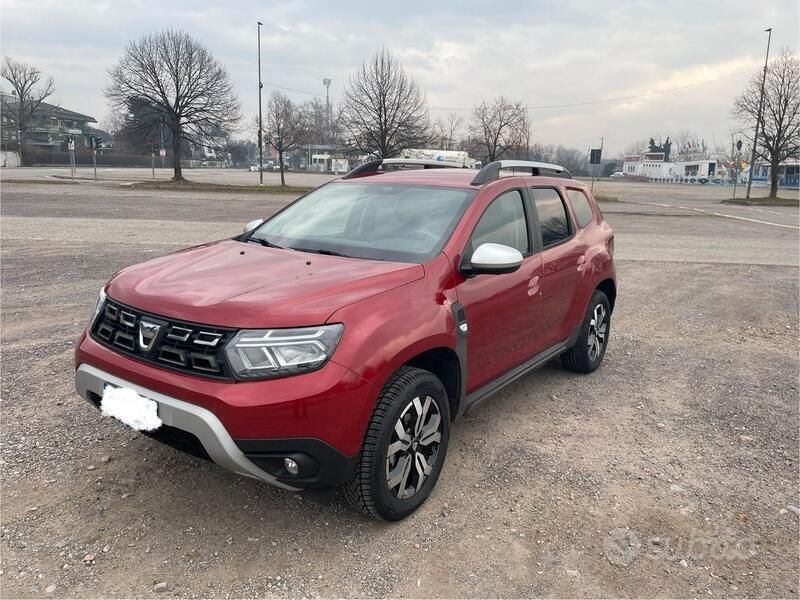Rosso Usata 2021 Dacia Duster Prestige SUV | 13.500 € (Buon prezzo) - Immagine 1/4