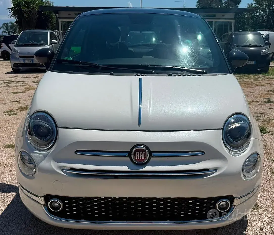 Usata Fiat 500 Collezione 69 CV (50 kW) 2019 Bianco Berlina