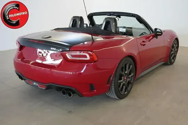 Usata Abarth 124 Spider 170 CV (125 kW) 2017 Rosso Cabrio