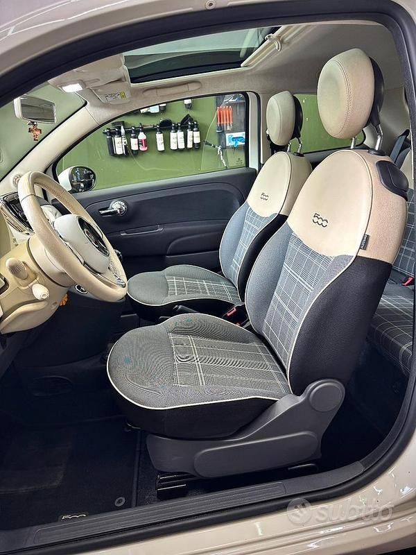 Begagnad Fiat 500 69 HK (50 kW) 2017 Vit Halvkombi