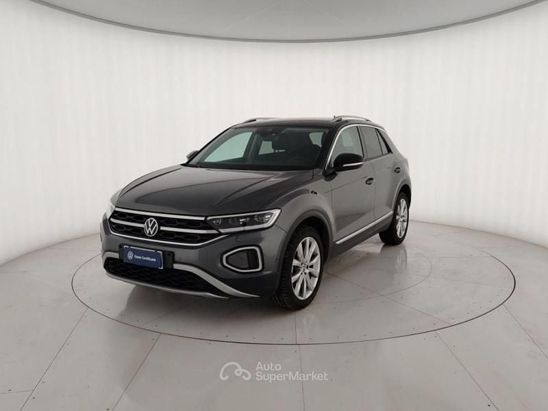 Usata VW T-Roc Style 110 CV (80 kW) 2023 Grigio SUV