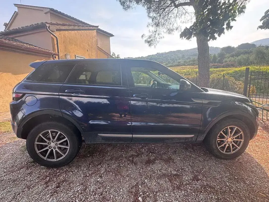 Usata Land Rover Range Rover evoque Prestige 190 CV (139 kW) 2014 Blu/azzurro SUV