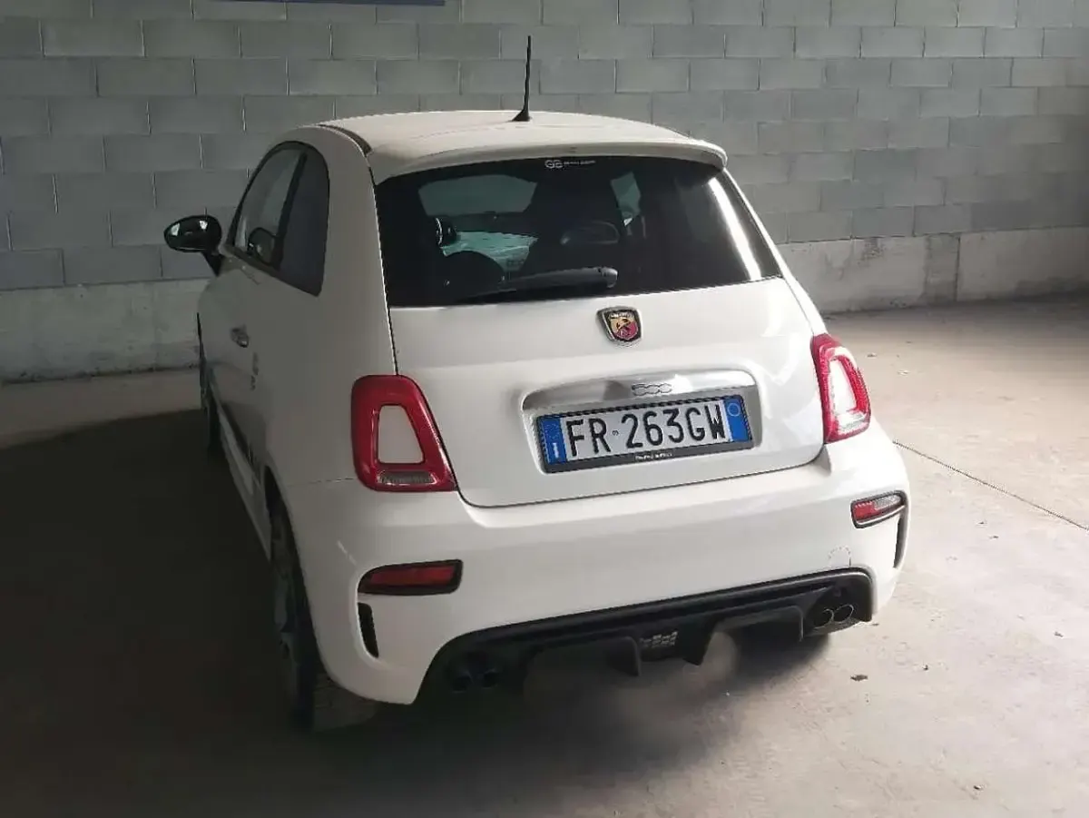 Usata Abarth 595 144 CV (105 kW) 2018 Bianco Utilitaria