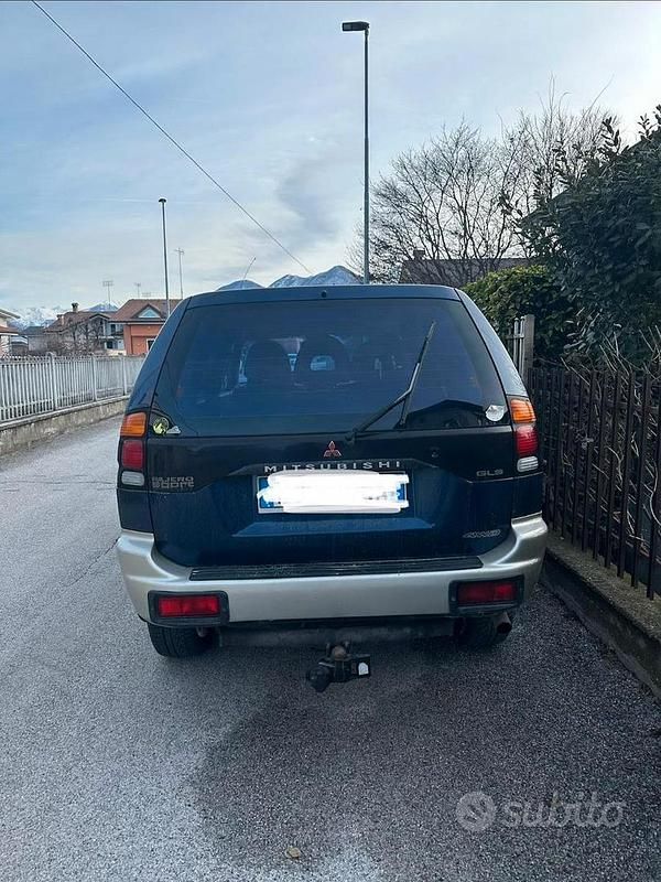 Usata Mitsubishi Pajero Sport 2000 Blu SUV