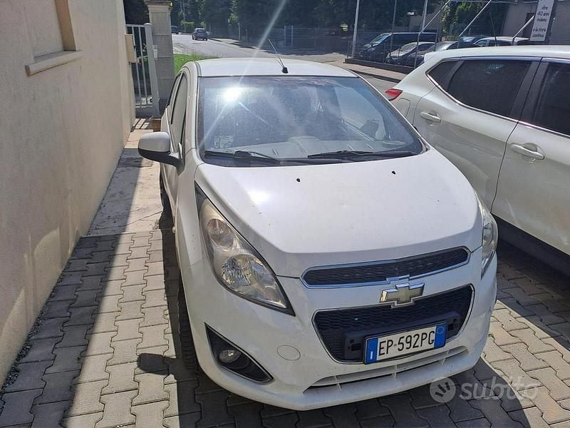 Usata Chevrolet Spark 68 CV (50 kW) 2013 Bianco Utilitaria
