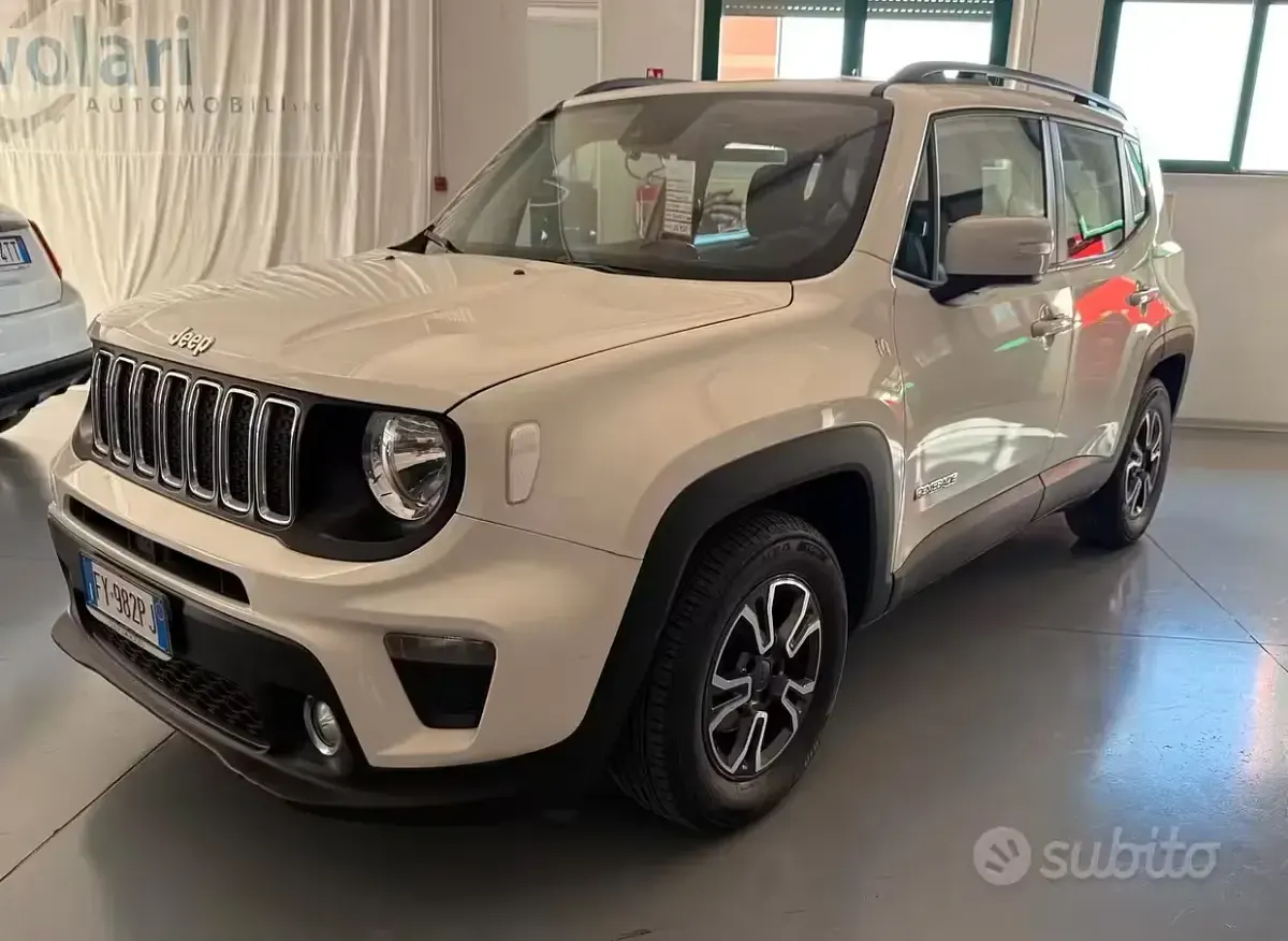Usata Jeep Renegade Longitude 120 CV (88 kW) 2019 Bianco SUV