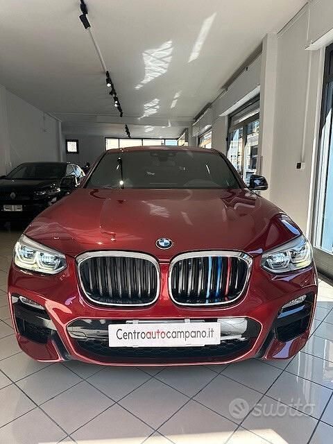 Usata BMW X4 M Sport 190 CV (139 kW) 2019 Rosso SUV