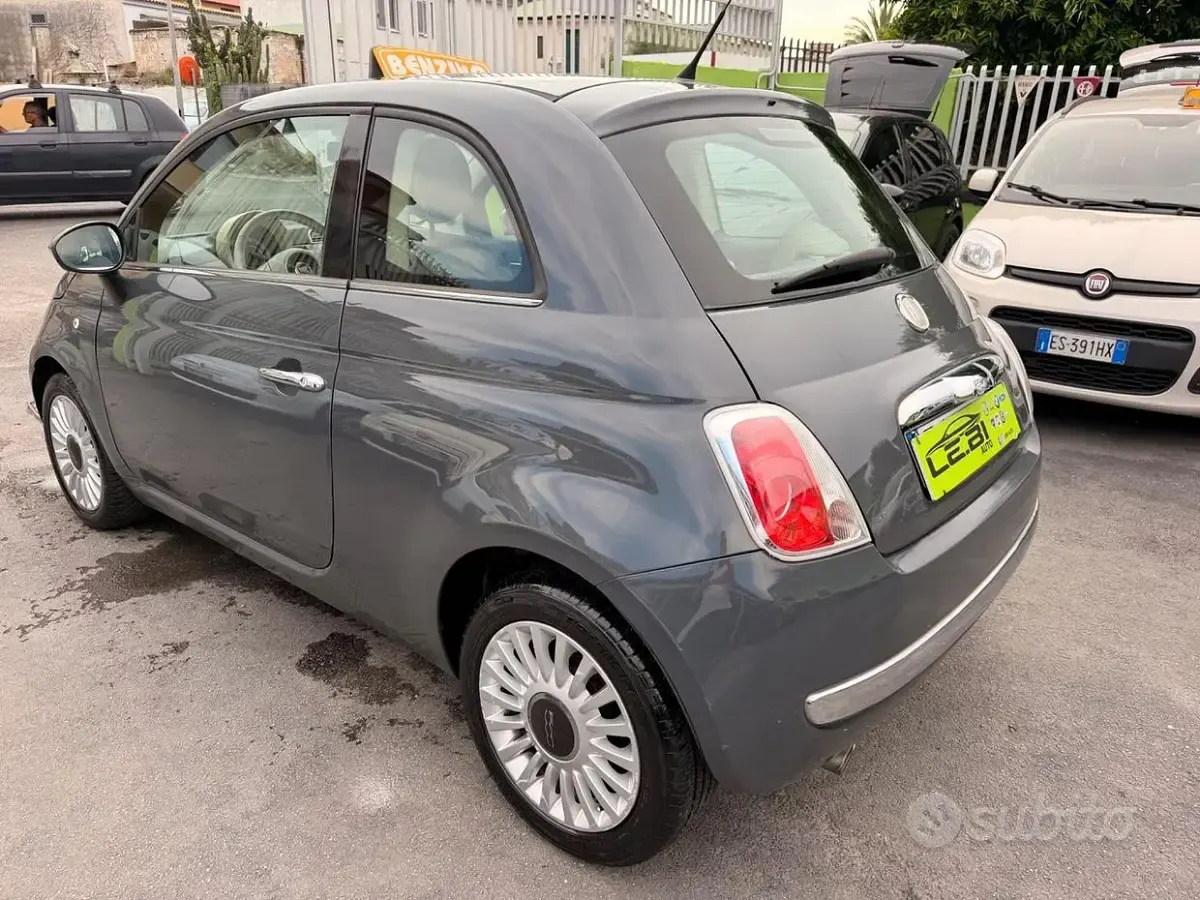 Usata Fiat 500 Lounge 69 CV (50 kW) 2011 Grigio Berlina