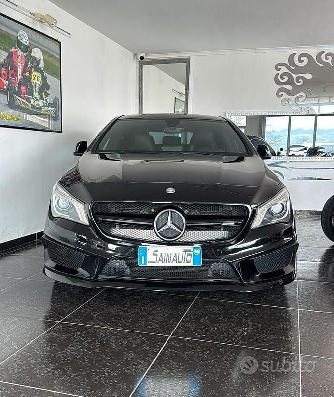 Usata Mercedes CLA45 AMG AMG 381 CV (280 kW) 2016 Nero Berlina