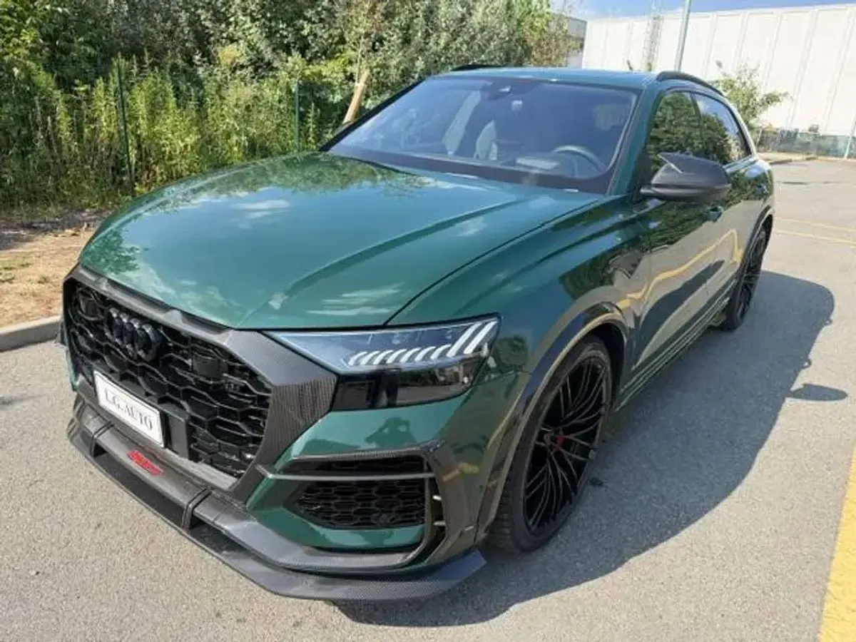 Usata Audi RS Q8 Ambiente 740 CV (544 kW) 2021 Verde SUV