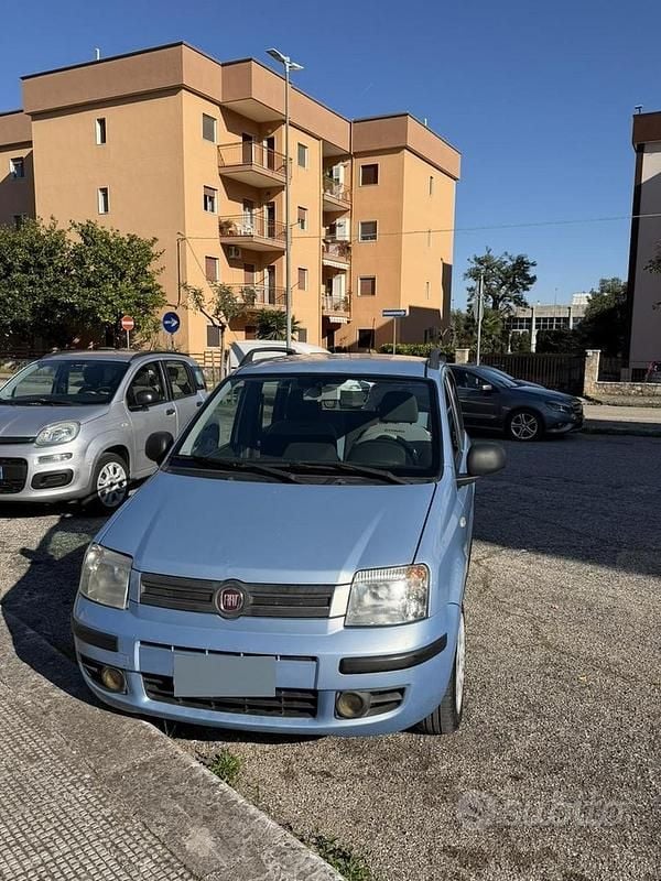 Usata Fiat Panda Emotion 69 CV (50 kW) 2008 Blu Utilitaria