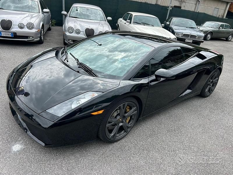 Nero Usata 2007 Lamborghini Gallardo Coupé | 110.000 € (Buon prezzo) - Immagine 1/4