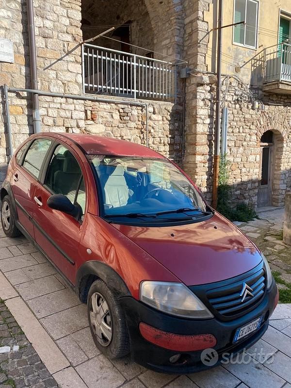 Usata Citroën C3 2002 Rosso Utilitaria