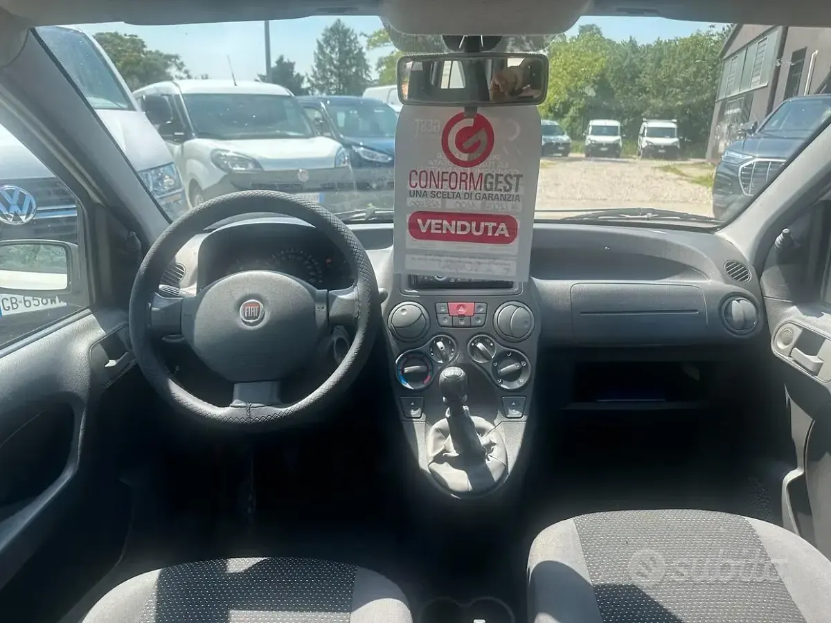 Usata Fiat Panda Dynamic 54 CV (39 kW) 2007 Bianco Utilitaria